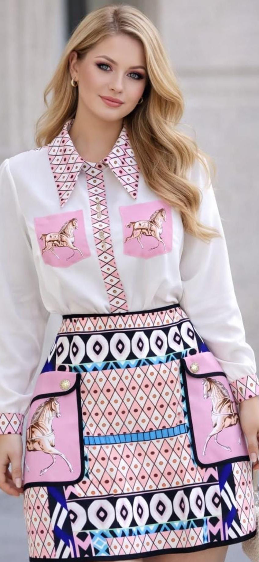 The Kensington skirt set