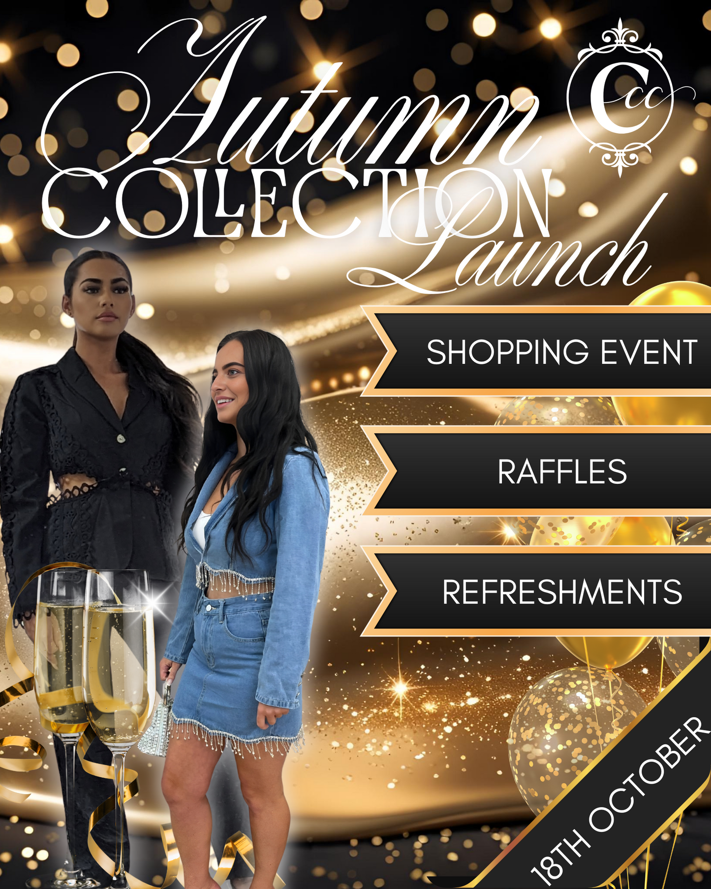 A/W Collection Launch Ticket!